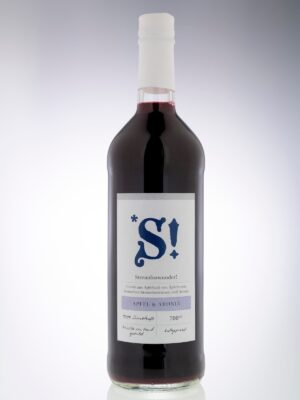 Apfel-Aronia-Saft Flasche