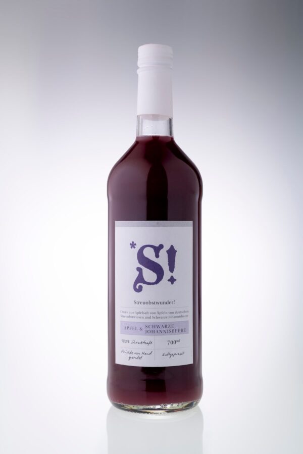 Apfel & Schwarze Johannisbeere – Aromatische Fruchtsaftmischung 700 ml