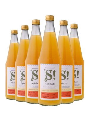 Karton 6 x 700 ml Finkenwerder Herbstprinz – Naturtrüber Apfelsaft