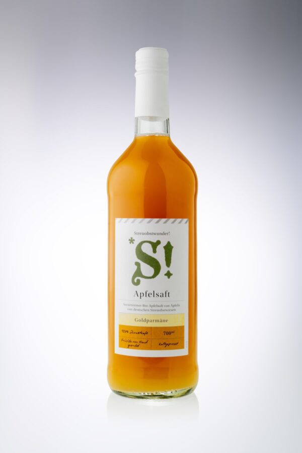 Goldparmäne – Edel-fruchtiger Apfelsaft 700 ml