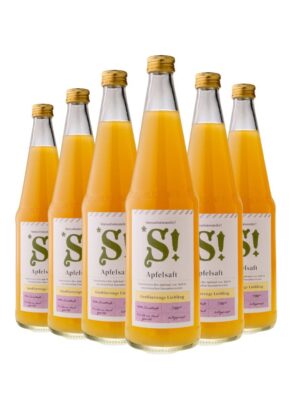 Karton 6 x 700 ml Großherzogs Liebling – Feiner Apfelsaft