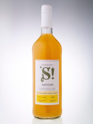 Seestermüher Zitronenapfel – Sortenreiner Apfelsaft 700 ml